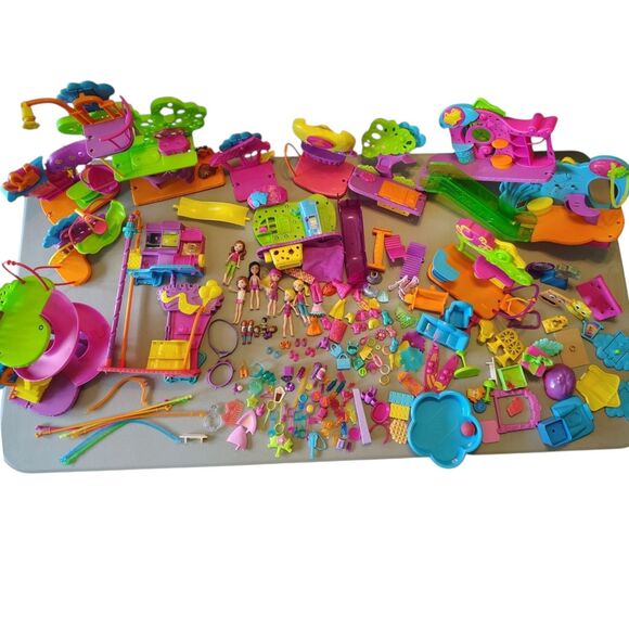 Polly Pocket Wall Party Set By Mattel - Picture 1 of 10